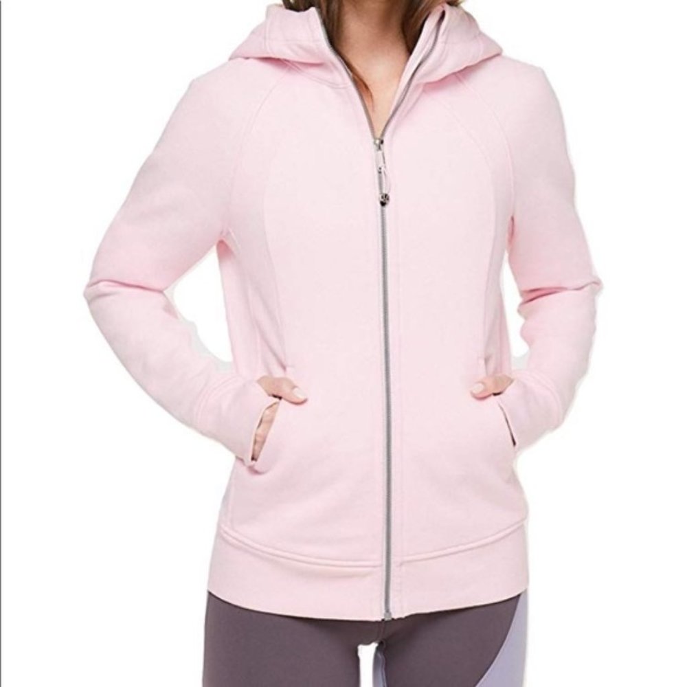 Blissful Pink Lululemon Scuba Hoodie Size 0